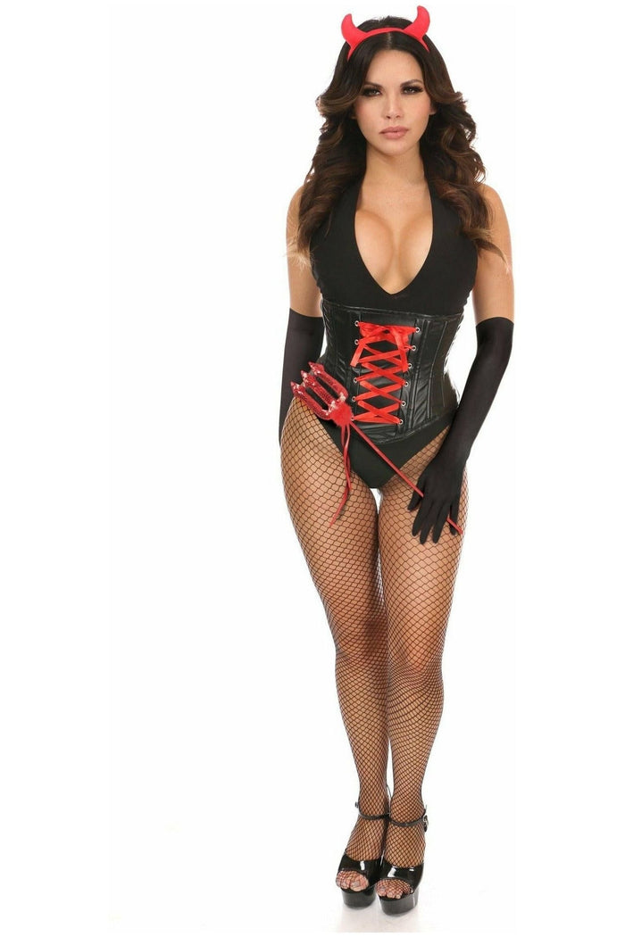 daisy beachwear Lavish 4 PC Sexy Devil Corset Costume
