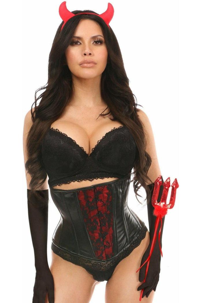 Daisy Beachwear Lavish 4 PC Sexy Gothic Devil Corset Costume
