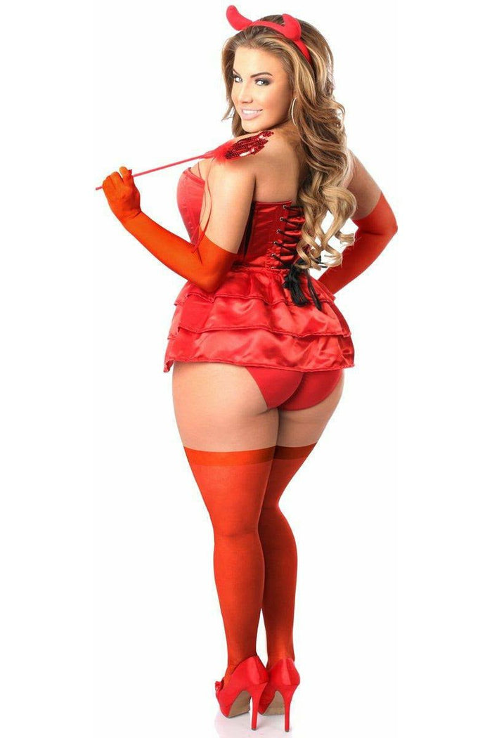 Daisy Beachwear Lavish 5 PC Devilicious Corset Costume