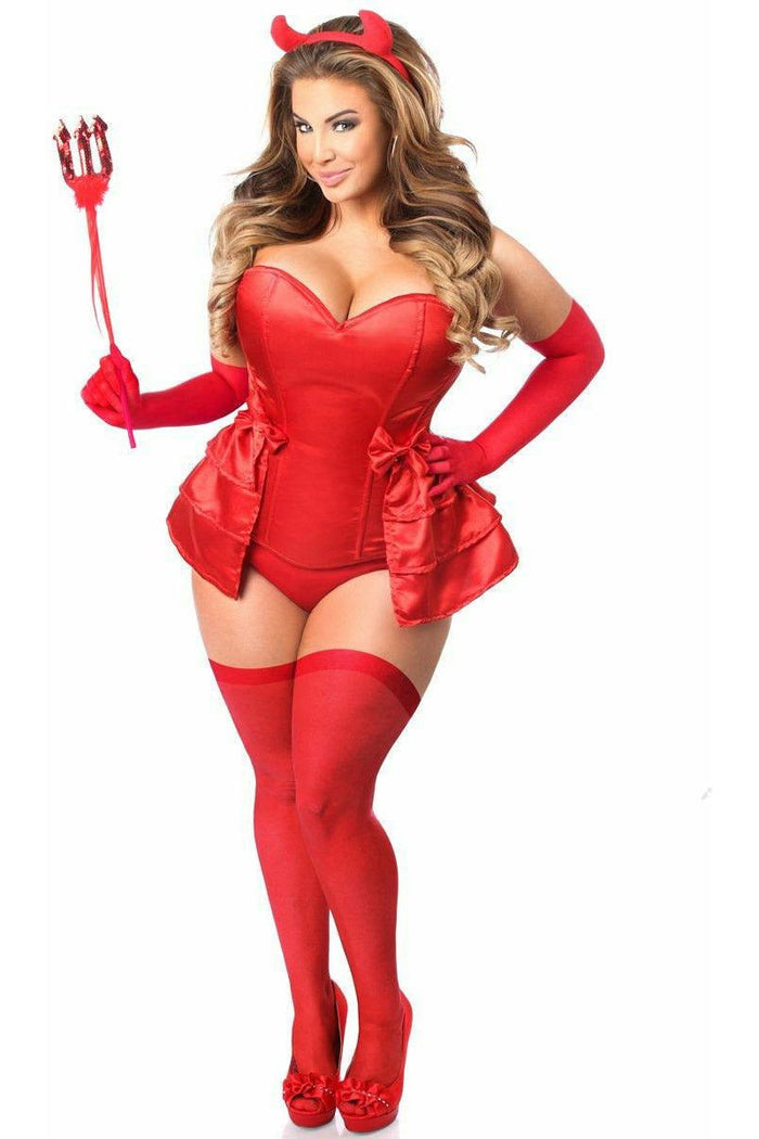 daisy beachwear Lavish 5 PC Devilicious Corset Costume
