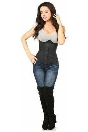 Daisy Beachwear Lavish Black Cotton Underbust Corset