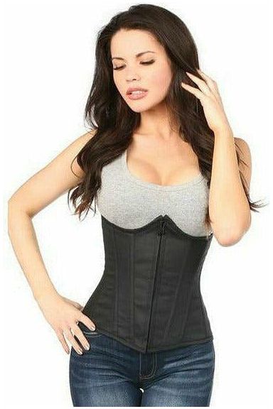 Daisy Beachwear Lavish Black Cotton Underbust Corset