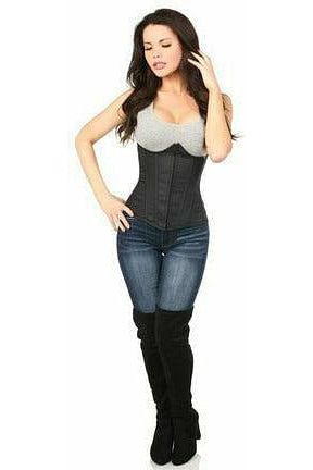 Daisy Beachwear Lavish Black Cotton Underbust Corset