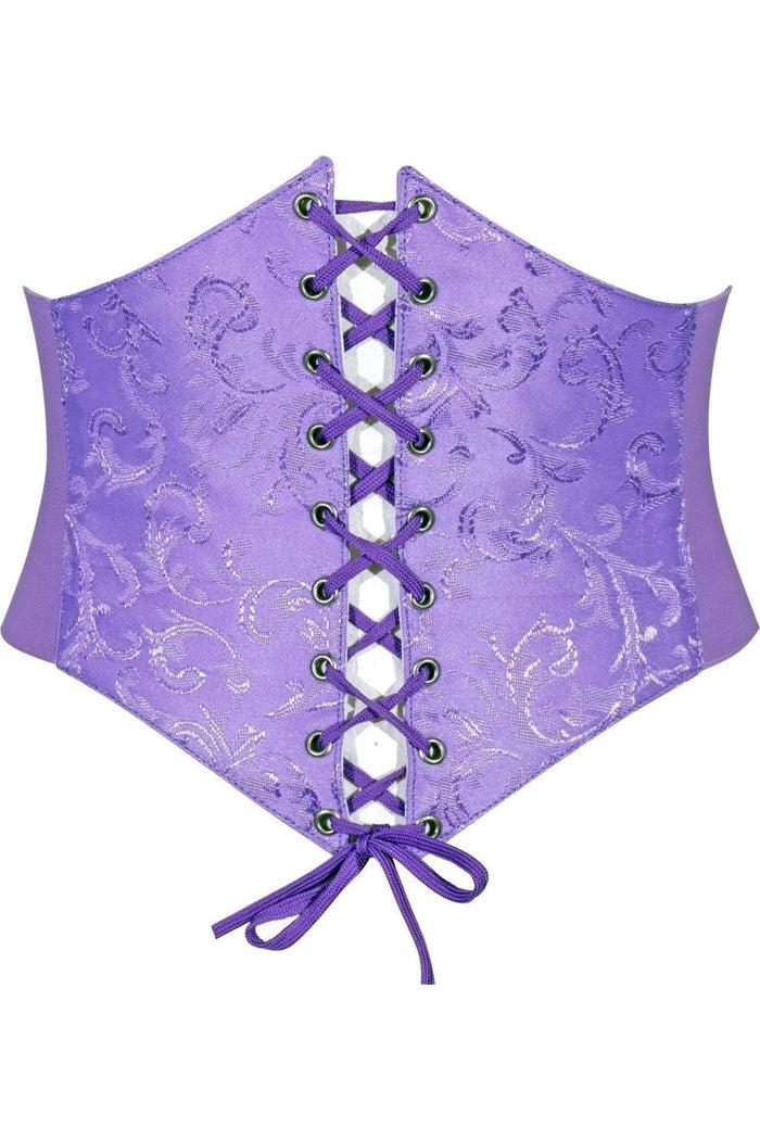 daisy beachwear Lavish Lavender Brocade Corset Belt Cincher