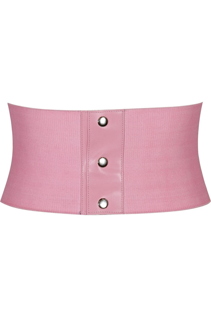 Daisy Beachwear Lavish Lt Pink Brocade Corset Belt Cincher