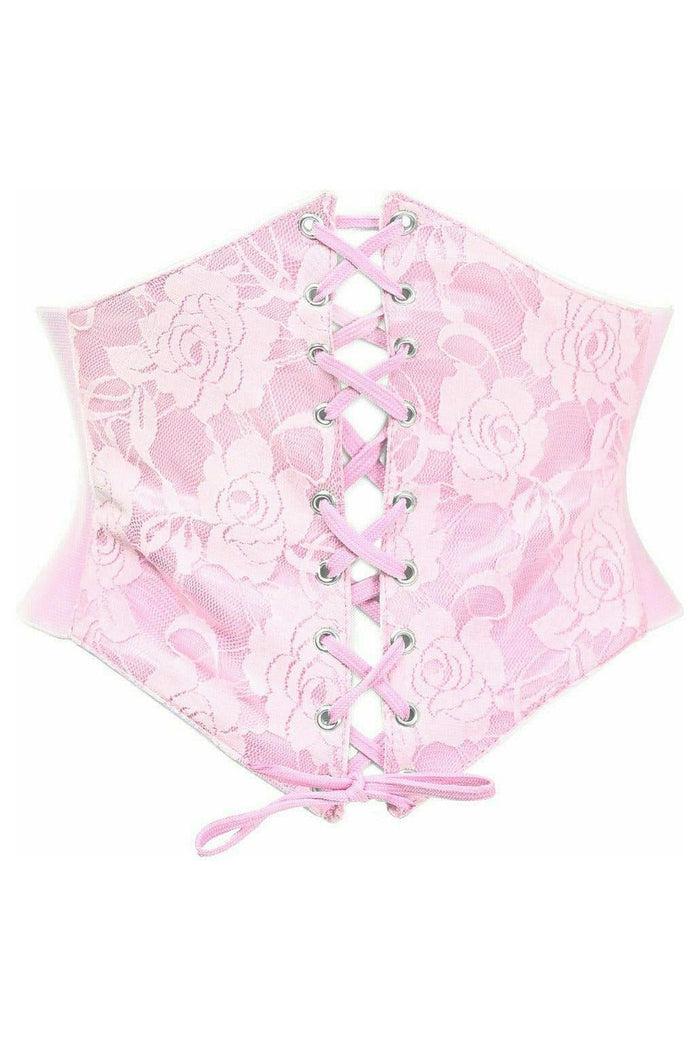 Daisy Beachwear Lavish Lt Pink Lace Corset Belt Cincher
