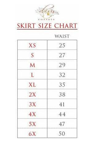 Daisy Beachwear Rainbow Animal Print Stretch Lycra Skirt