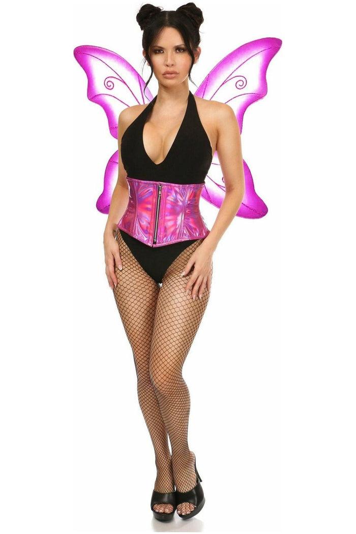 daisy beachwear Top Drawer 2 PC Fuchsia Pixie Fairy Corset Costume