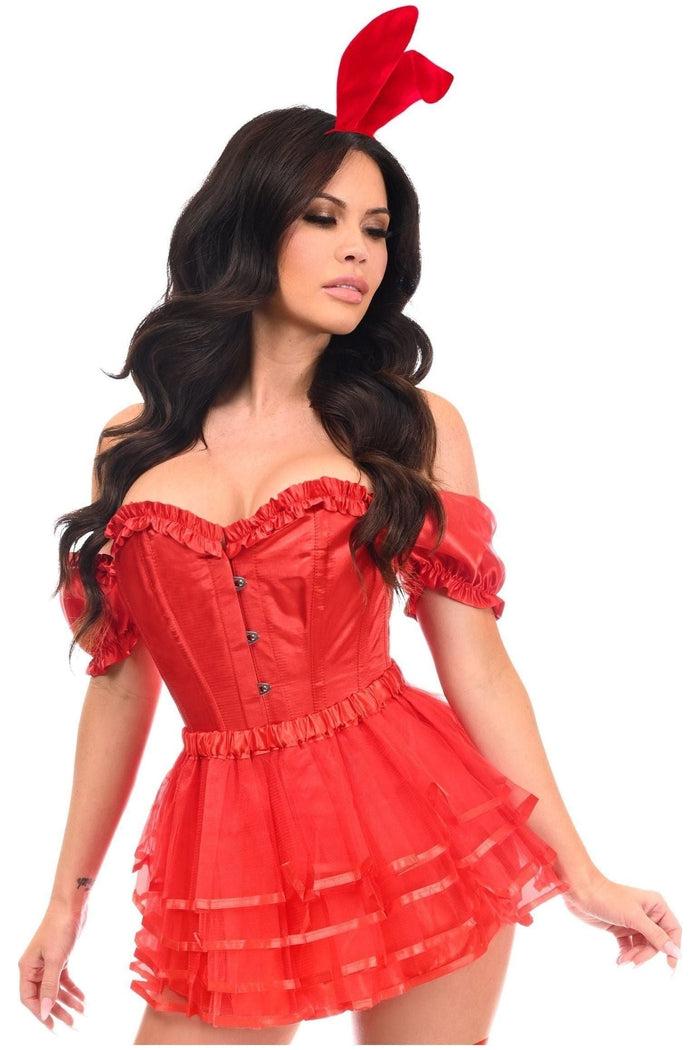 Daisy Beachwear Top Drawer 4 PC Bunny Corset & Tutu Costume