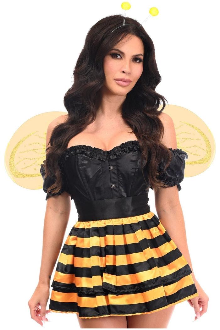 Daisy Beachwear Top Drawer 4 PC Honey Bee Corset Costume