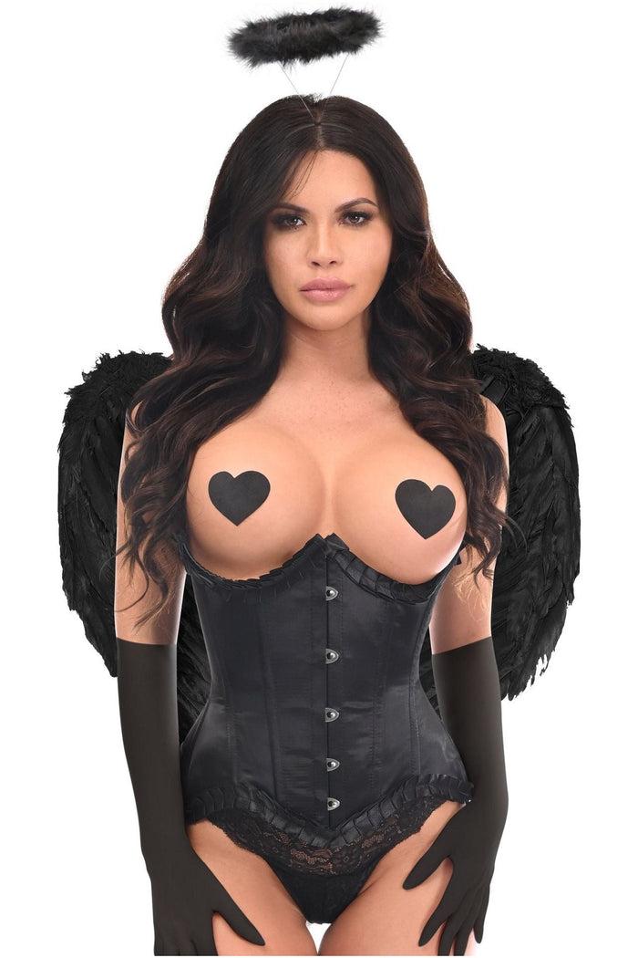 Daisy Beachwear Top Drawer 4 PC Pin-Up Dark Angel Corset Costume