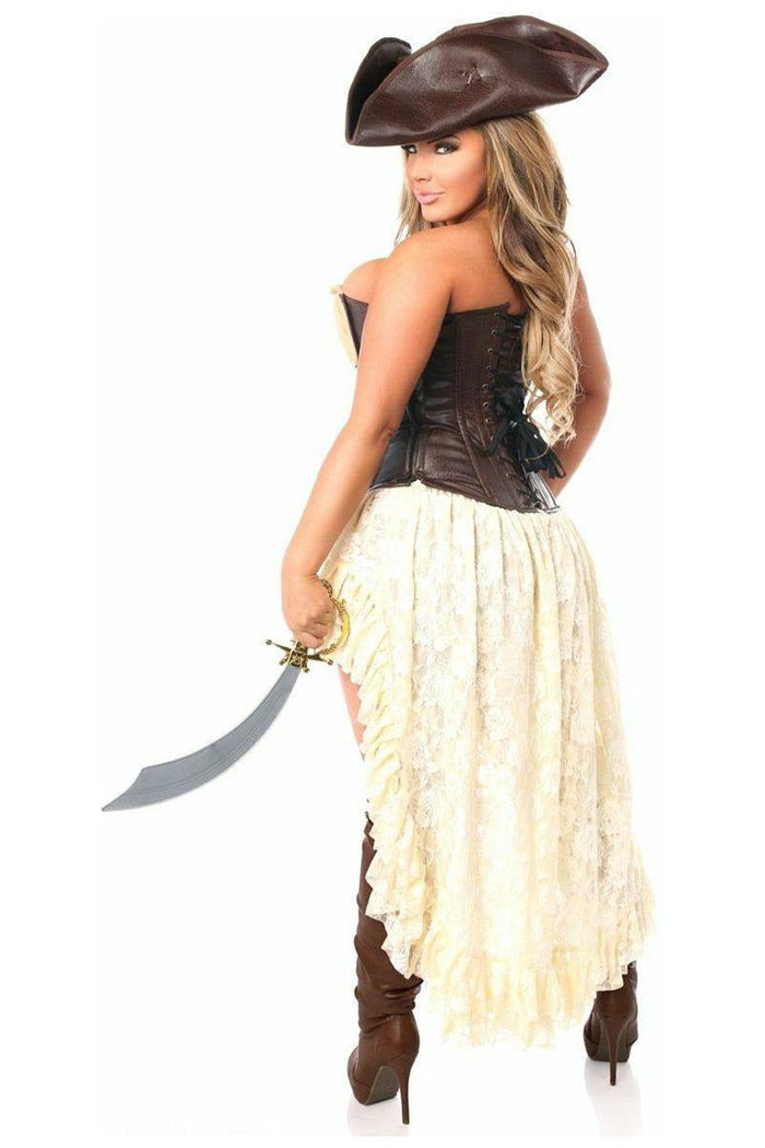 Daisy Beachwear Top Drawer 4 PC Pirate Captain Costume