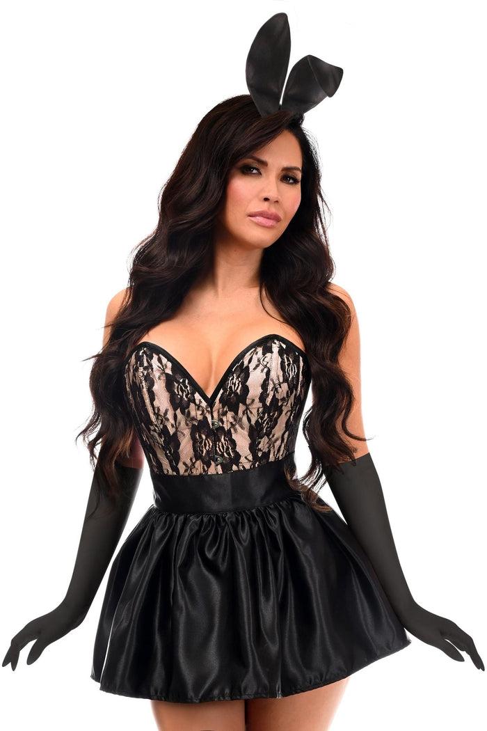 Daisy Beachwear Top Drawer 5 PC Elegant Bunny Corset Costume
