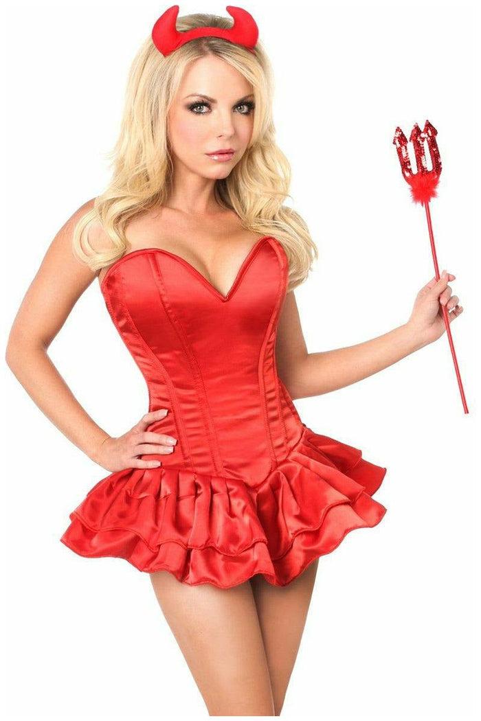 Daisy Beachwear Top Drawer Delicious Devil Corset Dress Costume
