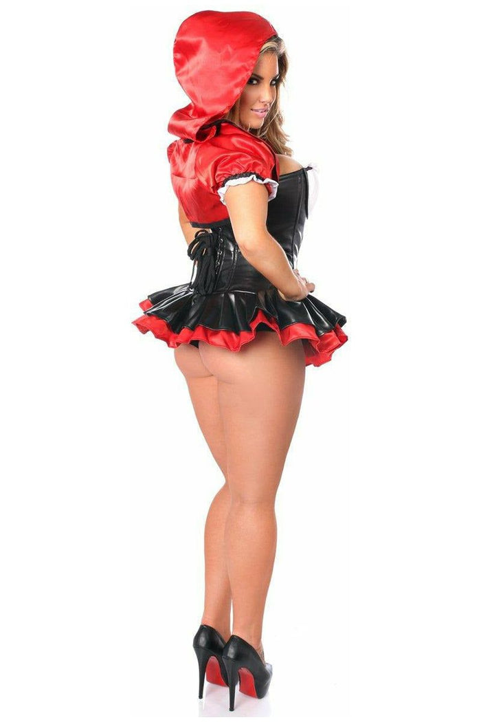 Daisy Beachwear Top Drawer Premium Red Riding Hood Corset Dress Costume