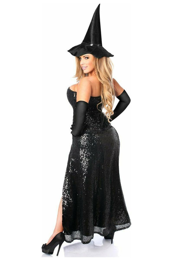Daisy Beachwear Top Drawer Premium Sequin Witch Corset Costume