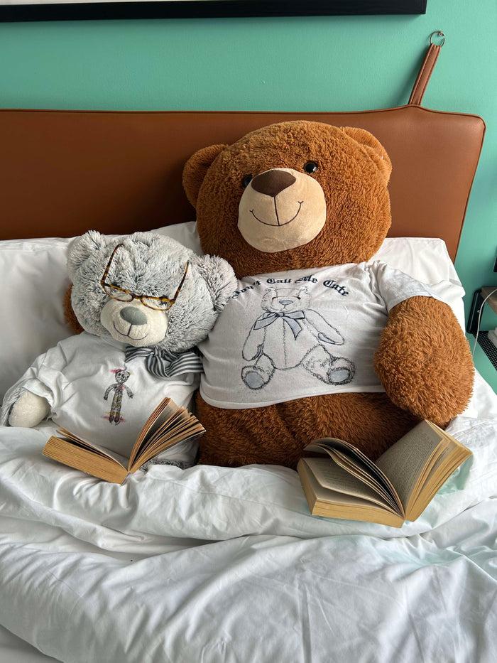 Daisy Street ANALOG HUG A BEAR DAY COLLECTION: SKINNY TED RELAXED T-SHIRT