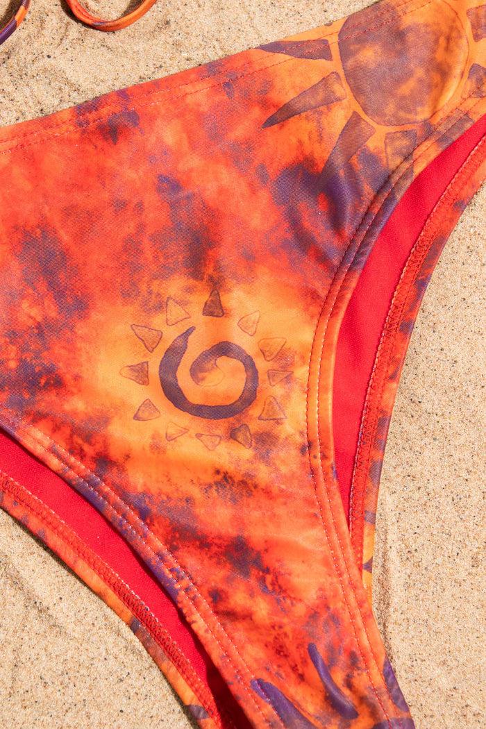 Daisy Street Daisy Street Batik Tie Dye Bikini Bottom
