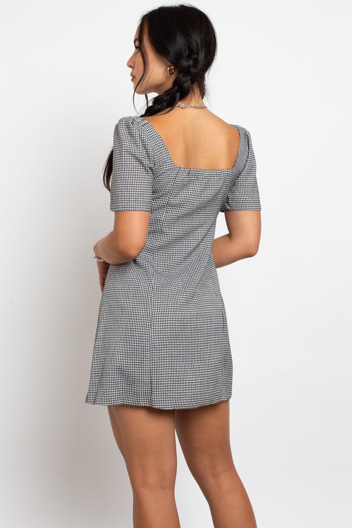 Daisy Street Daisy Street Button Front Milkmaid Dress