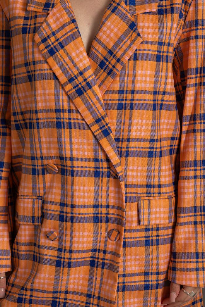 Daisy Street Daisy Street Checked Blazer In Boyfriend Fit