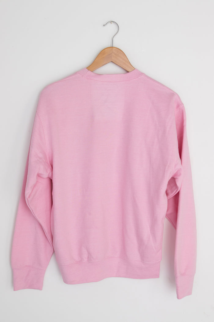 Daisy Street Daisy Street Cynthia Graphic Sweatshirt In Pink