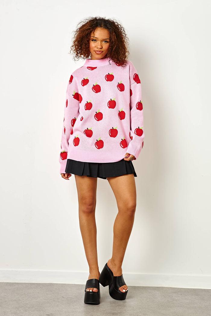 Daisy Street Daisy Street Apple Knitted Jumper