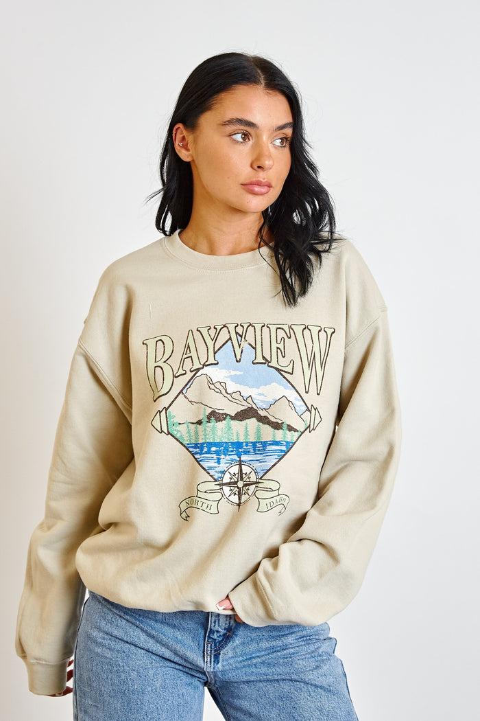 Daisy Street Daisy Street Bayview Sweatshirt