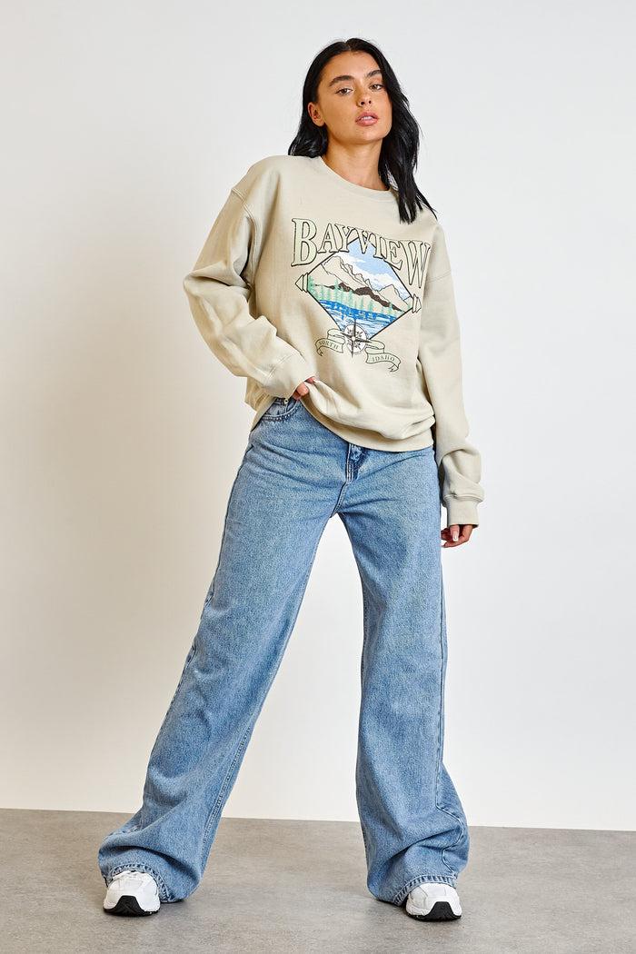 daisy street Daisy Street Bayview Sweatshirt