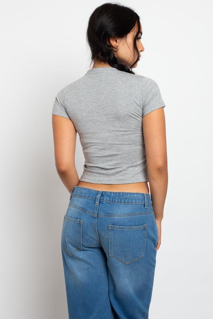 Daisy Street Daisy Street Cherry Baby Tee