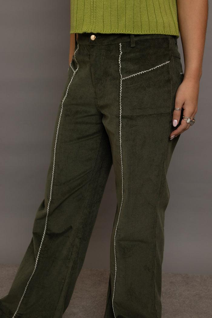 Daisy Street Daisy Street Cord Flared Trousers