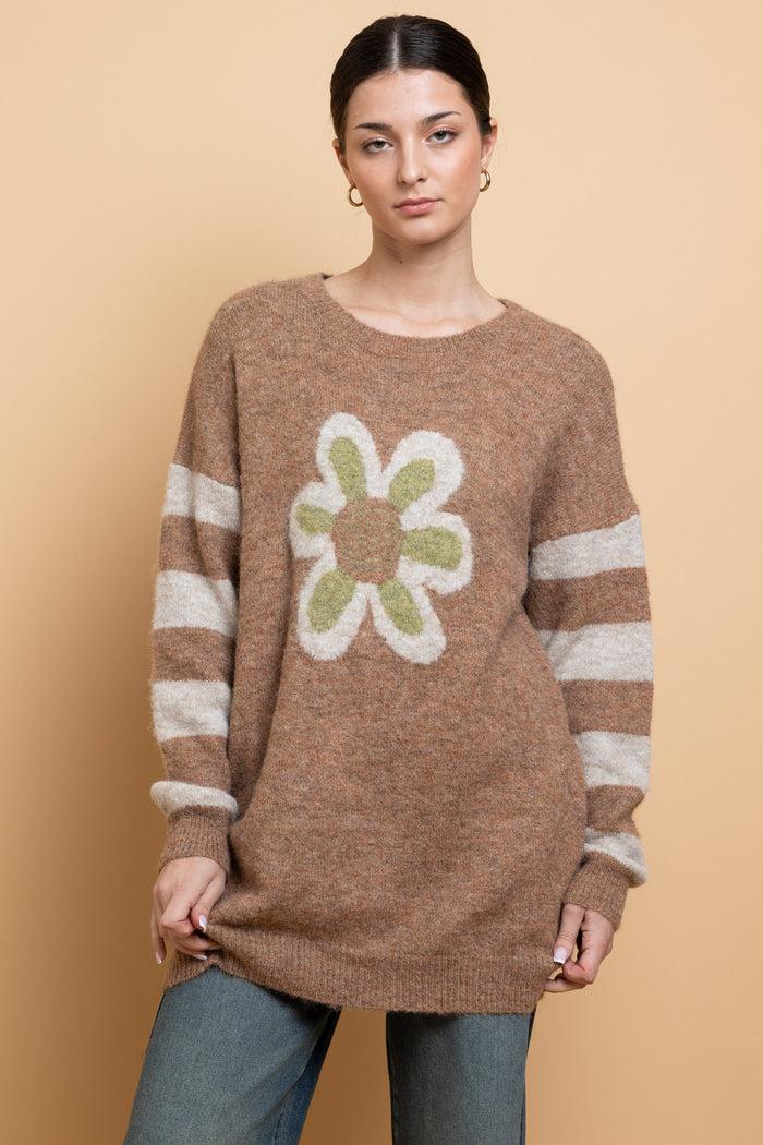 daisy street Daisy Street Flower Motif Jumper