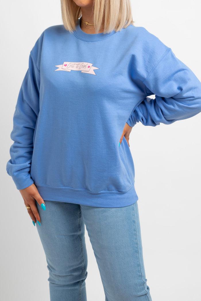 Daisy Street Daisy Street Get It Girl Sweatshirt
