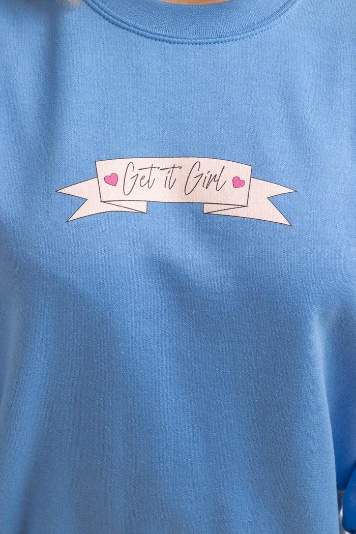 Daisy Street Daisy Street Get It Girl Sweatshirt