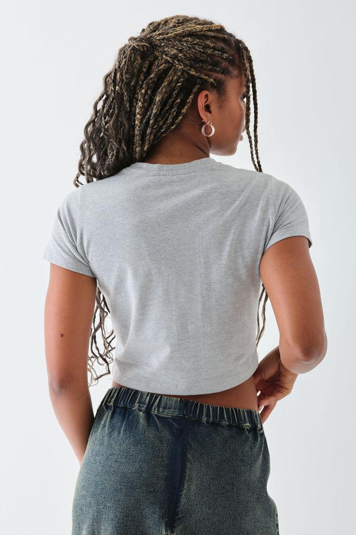 Daisy Street Daisy Street LA Cropped Baby Tee