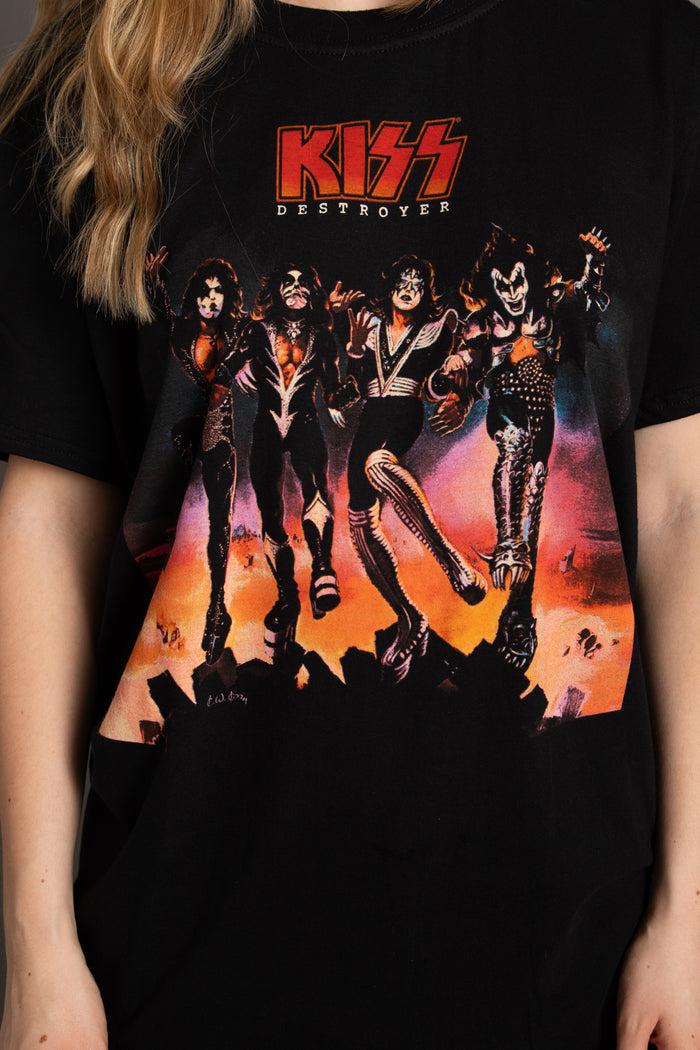 Daisy Street Daisy Street Licensed Kiss T-Shirt