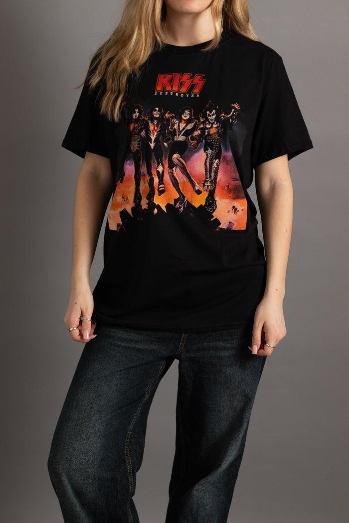 daisy street Daisy Street Licensed Kiss T-Shirt