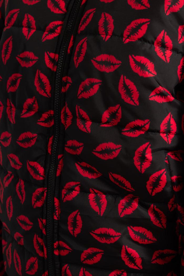Daisy Street Daisy Street Lips Puffer Jacket