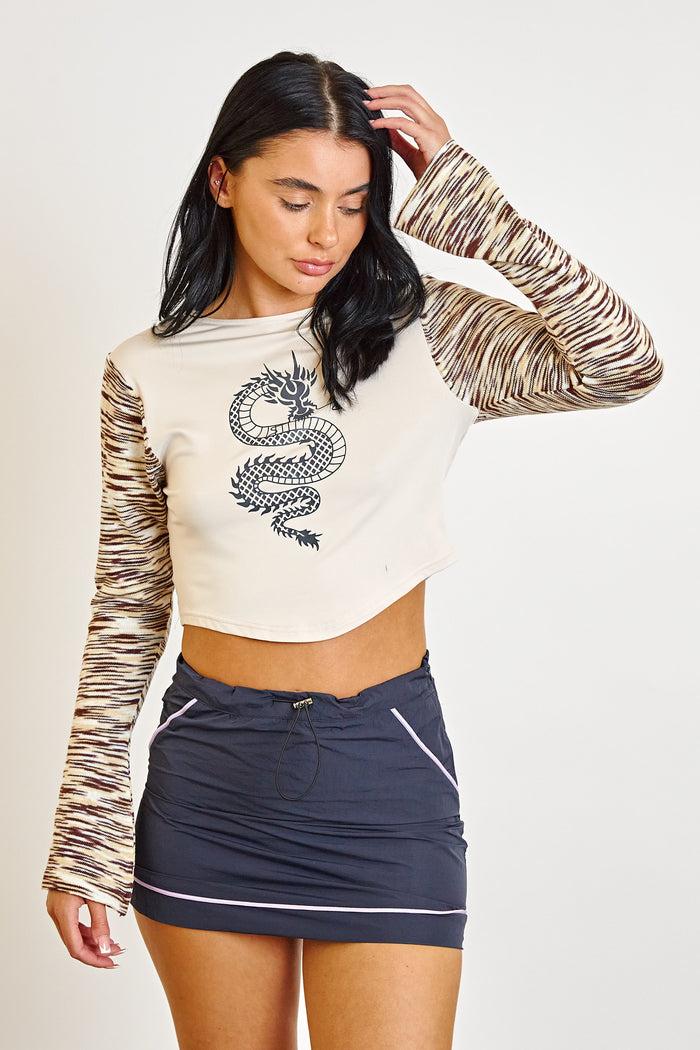 Daisy Street Daisy Street Mini Skirt With Toggle