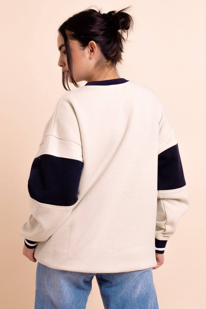 Daisy Street Daisy Street Panelled LA Sweatshirt