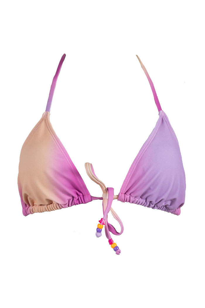 Daisy Street Daisy Street Pink Gradient Bikini Top