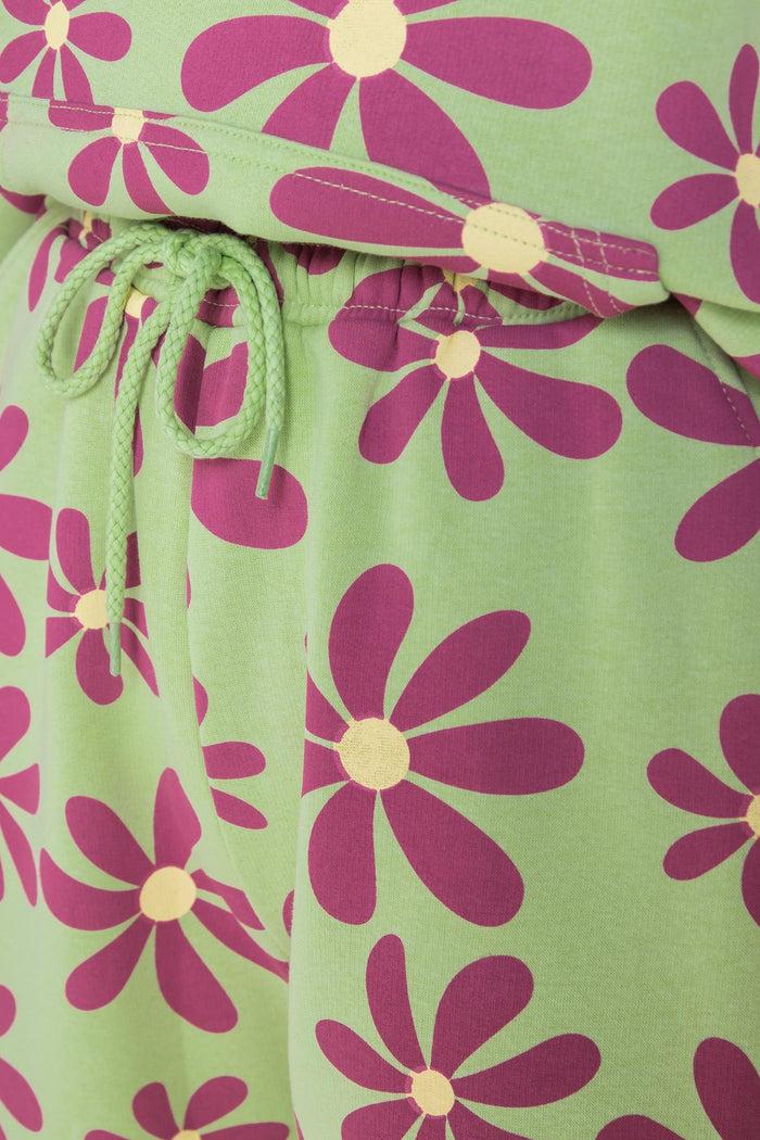 Daisy Street Daisy Street Printed Flower Joggers