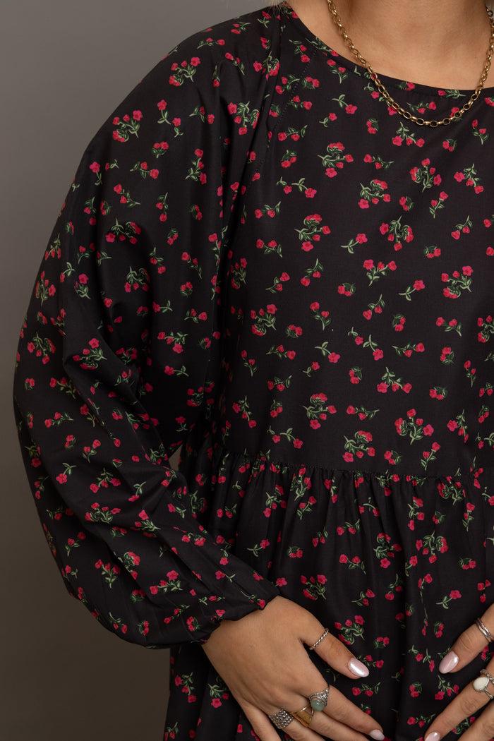 Daisy Street Daisy Street Raglan Mini Smock Dress