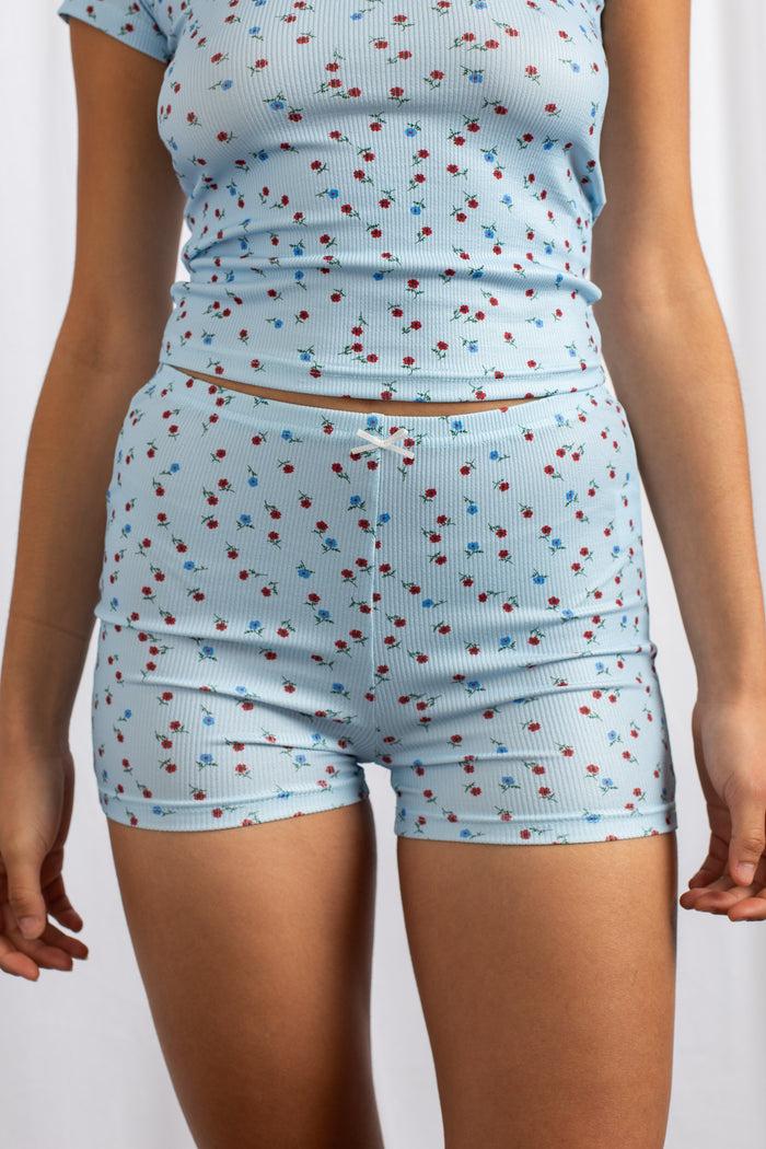 Daisy Street Daisy Street Ribbed Jersey Shorts