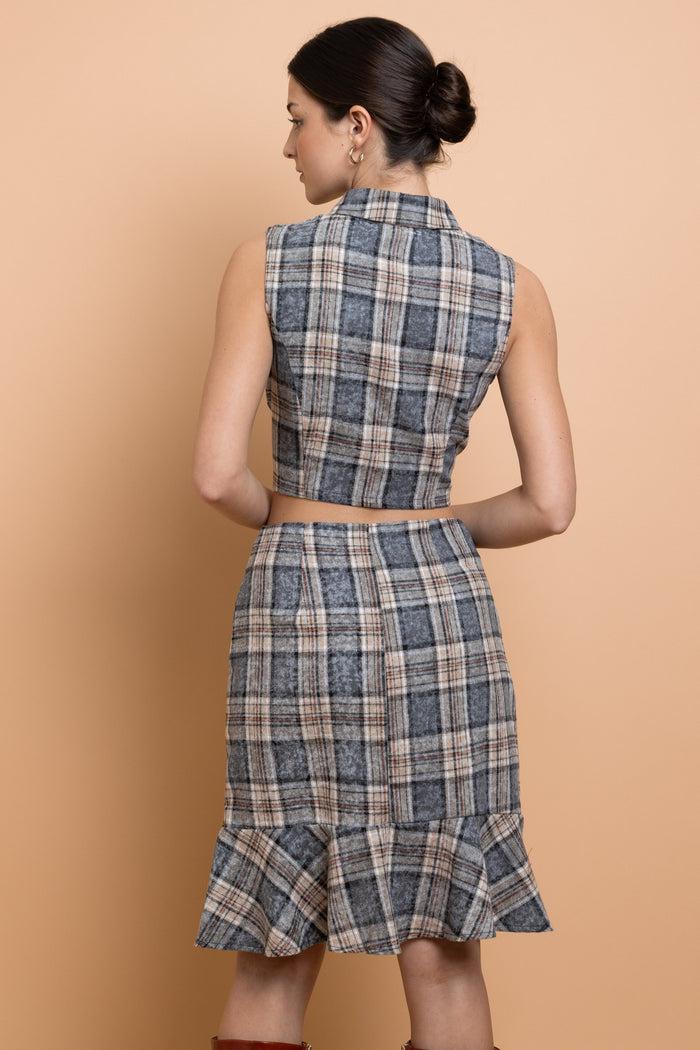 Daisy Street Daisy Street Sleeveless Fitted Shirt