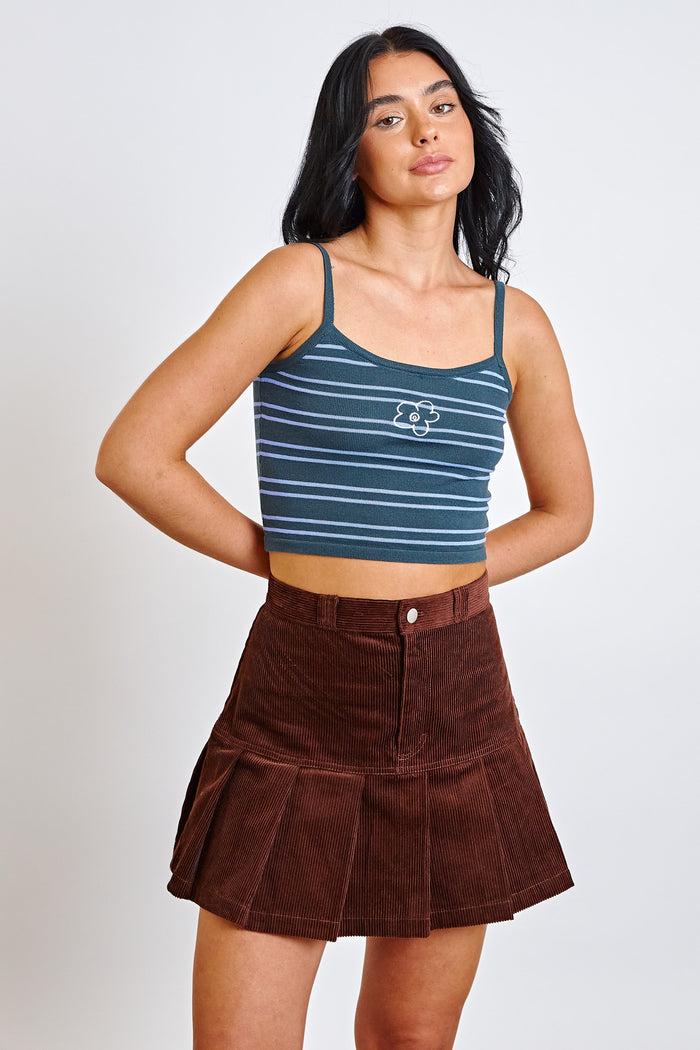 daisy street Daisy Street Stripe Knitted Crop Top