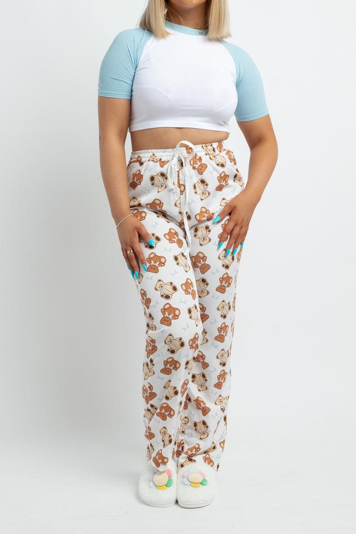 Daisy Street Daisy Street Teddy Pyjama Set