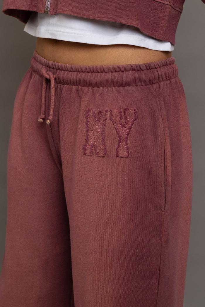 Daisy Street Daisy Street Terry Wide Leg Joggers