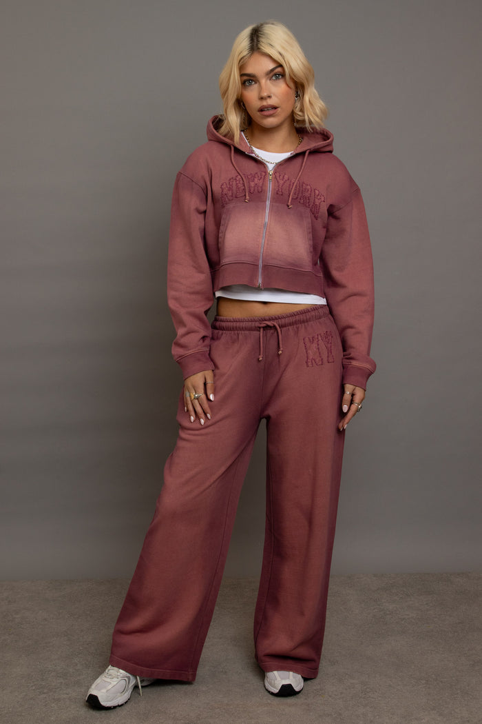 Daisy Street Daisy Street Terry Wide Leg Joggers