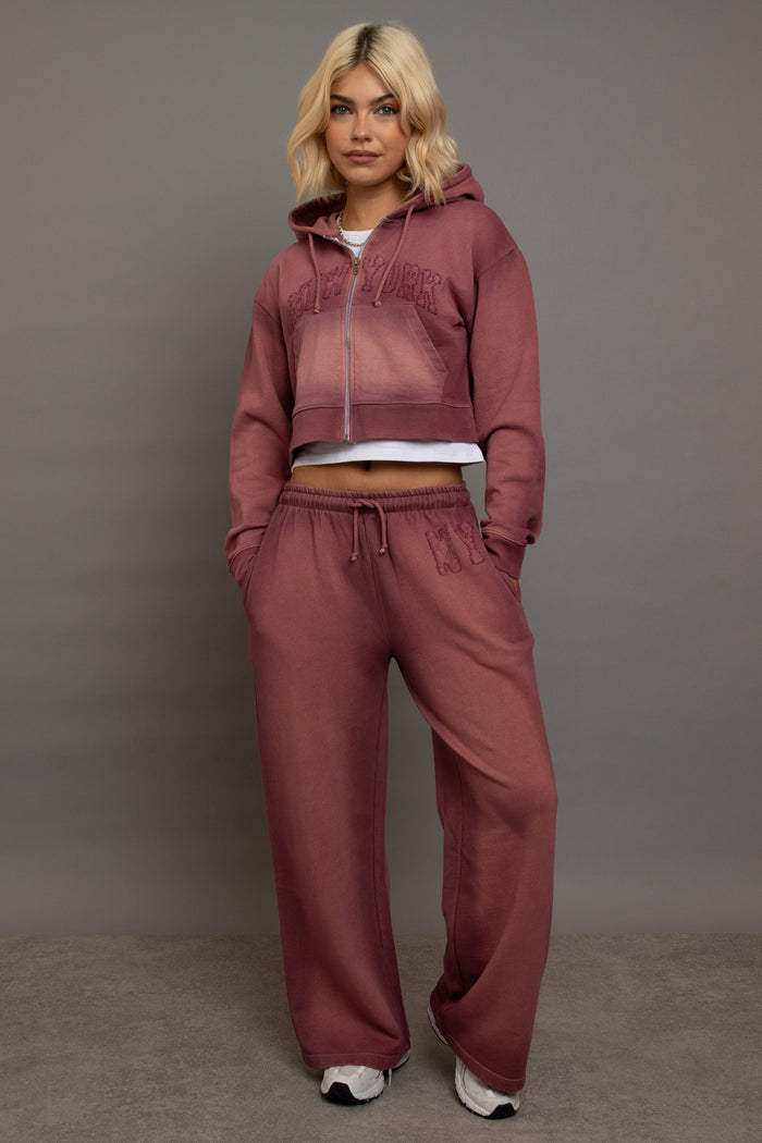 daisy street Daisy Street Terry Wide Leg Joggers