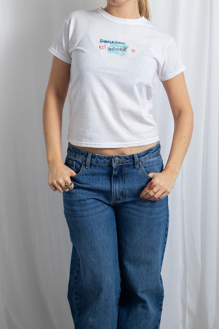 Daisy Street Daisy Street Damaged But Goods Baby Tee